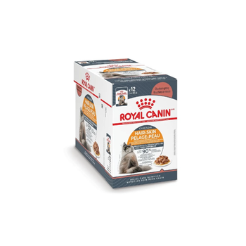 كرتون رويال كانين هير اند سكين طعام رطب للقطط 12×85جرام