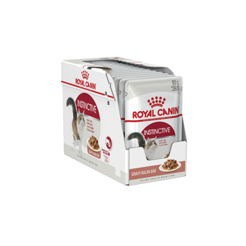 كرتون رويال كانين انستنكتيف طعام رطب للقطط 12×85جرام