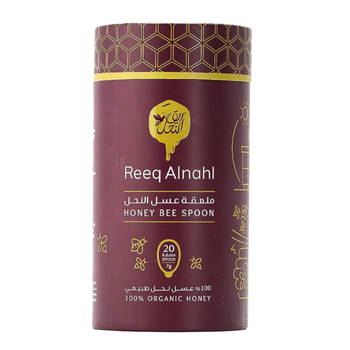 Reeq Alnahl Organic Honey Bee Spoon 20x7g