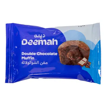 Deemah Double Chocolate Muffin 21g