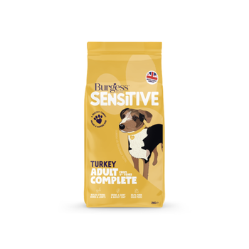 Burgess Sensitive Turkey & Rice Dog Food 2kg