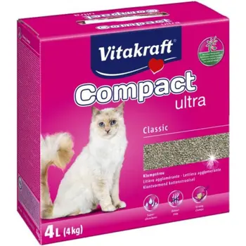 Vitakraft Compact Ultra Cat Litter 4kg