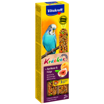 فيتاكرافت كراكر بالمشمش والتين للببغاوات الصغيرة 2قطع