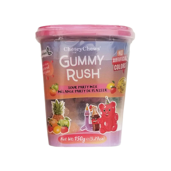 Cheery Chews Gummy Rush Sour Party Mix 150g