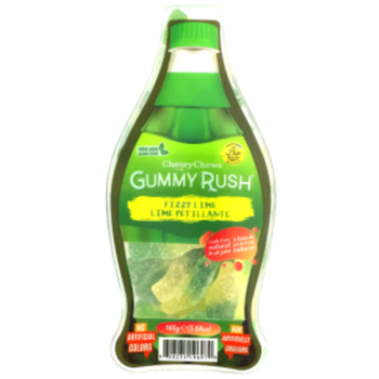 ChewyChews Fizzy Lime Gummy Rush 160g