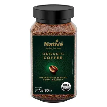 Native Organic Instant Arabica Coffee 90g