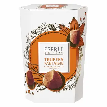 Esprit De Fête Caramel Chocolate Truffles 250g
