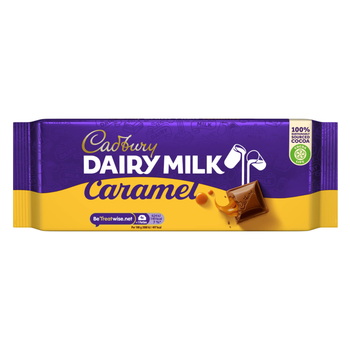 Cadbury Dairy Milk Caramel Chocolate Bar 180g