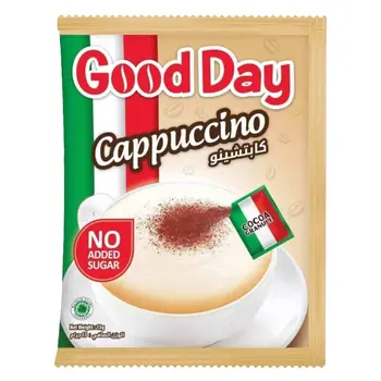 قود داي، قهوة كابتشينو سريعة التحضير بدون سكر مضاف 13جرام