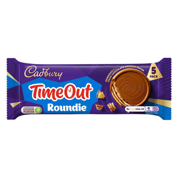 Cadbury TimeOut Milk Chocolate Biscuits 5x150g