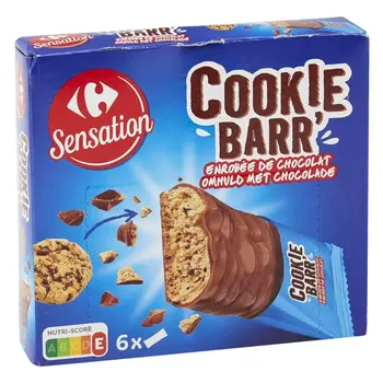 كارفور سينسيشن قالب كوكيز برقائق الحليب 6×28جرام