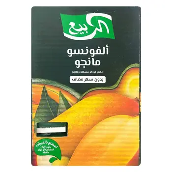 Alrabie Mango Juice Without Added Sugar 18x185ml