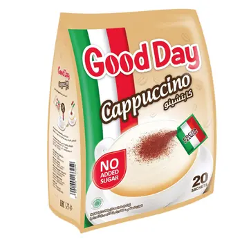 قود داي، قهوة كابتشينو سريعة التحضير بدون سكر مضاف 13جرام