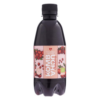 ViveBio Organic Cranberry Kombucha 330Ml