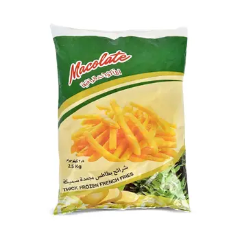 المأكولات الراقية شرائح بطاطس مجمدة 2.5كيلو
