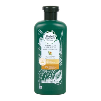 هيربال إسنسز بلسم للشعر الكيرلي بالصبار الفعال وزيت الأفوكادو ٤٠٠مل