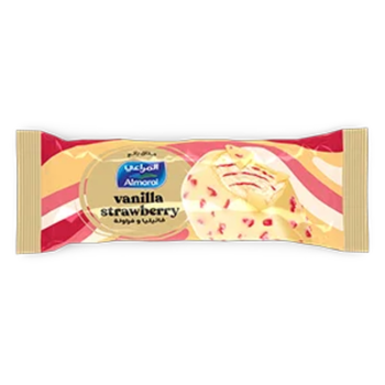 المراعي آيسكريم فانيليا و فراولة ٩٠مل