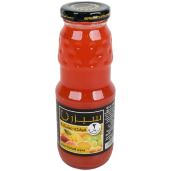 سيزر عصير فواكه مشكلة بدون إضافة سكر ٢٥٠مل