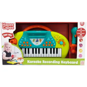 Hapee Capee Karaoke Recording Keyboard 24+ Months