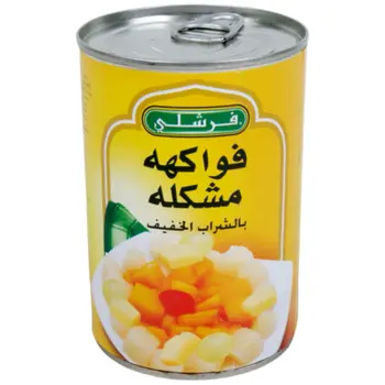 فرشلي فواكه مشكلة بالشراب الخفيف 410جرام