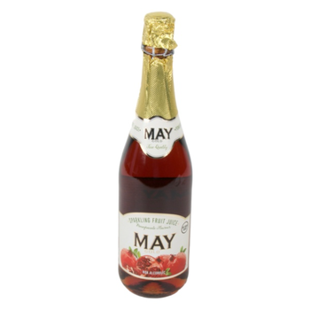May Gold Pomegranate Sparkling Fruit Juice 750ml