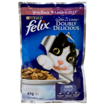 بورينا فيلكس طعام قطط رطب 85جرام