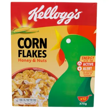 Kellogg's Honey & Nut Corn Flakes 375g