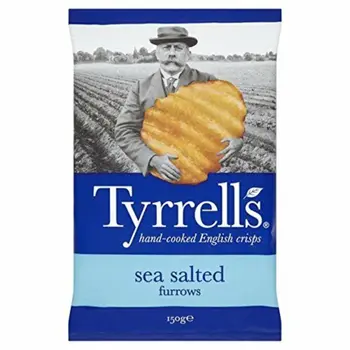 تيريلز رقائق البطاطس بطعم الملح البحري 150جرام