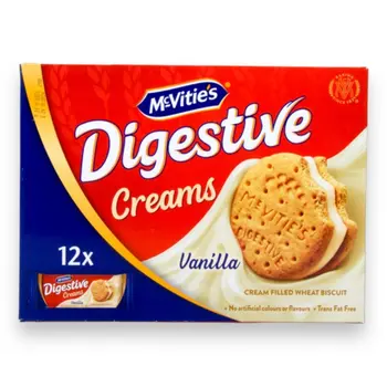 ماكفيتيز بسكويت بكريمة الفانيلا 12×40جرام