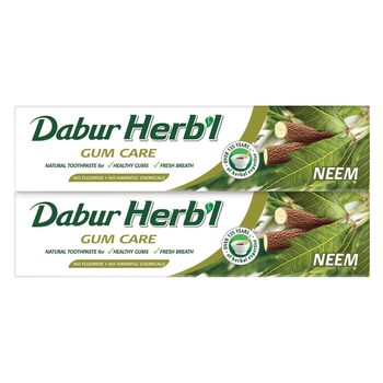 Dabur Herbal Neem Toothpaste 2x150g