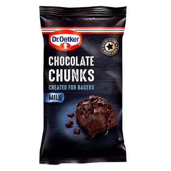 Dr.Oetker Milk Chocolate Chunks 100g