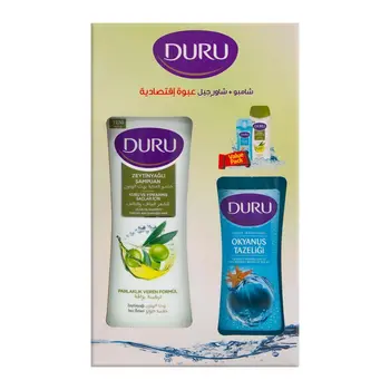 دورو شامبو زيت زيتون ولؤلؤ للشعر الجاف والتالف 600مل