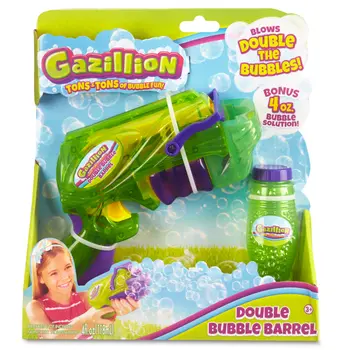 Gazillion Double Bubble Green Bubble Gun 1Piece