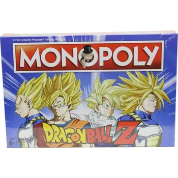 Monopoly Dragon Ball Z Edition Board Game 8+ Years