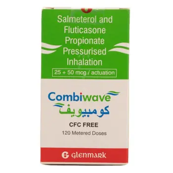 Glenmark Combiwave Inhaler 120 Metered Doses