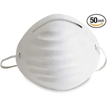 Non-Toxic White Dust & Filter Mask 50 Pack