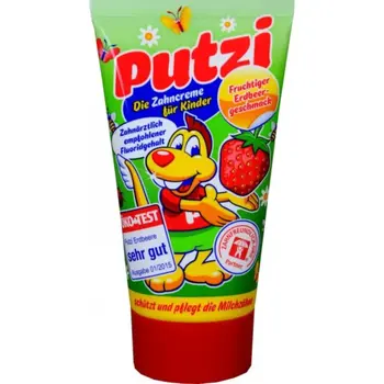 Putzi Strawberry Toothpaste for Children 50ml