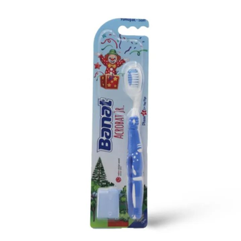 Banat Acrobat Junior Blue Toothbrush for Children