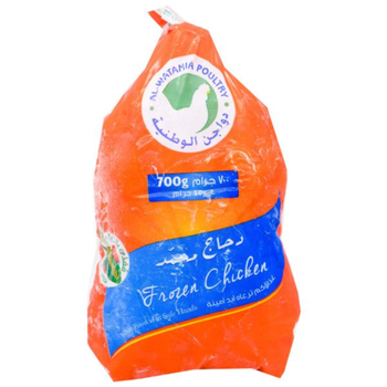 دواجن الوطنية دجاج مجمد 700جرام