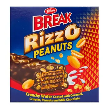 Tiffany Break Rizzo Wafer Peanuts 12x35g