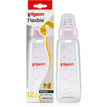 Pigeon Flexible Plastic Bottle BPA-Free 2x240ml