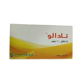Tadalo 20mg Tablets 4 Count