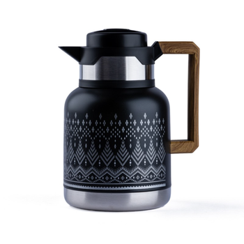 Al Rimaya Black & White Thermos 1.5L