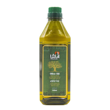 الباشا مزيج من زيت الزيتون الممتاز وزيت دوار الشمس مع زيت الزيتون البكر الممتاز 500مل