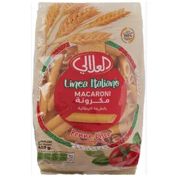 Alalali Linea Italiano Penne Lisse Macaroni 450g