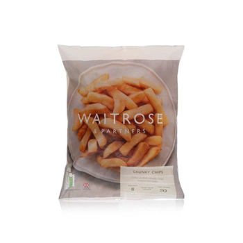Waitrose & Partners Frozen Chunky Oven Chips 1kg