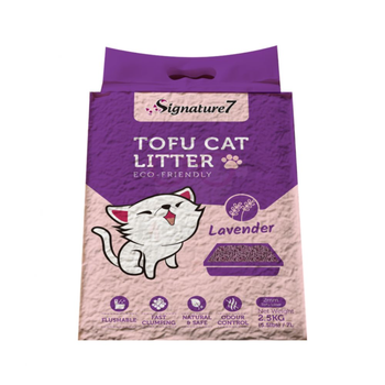 Signature 7 Lavender Tofu Cat Litter 2.5kg
