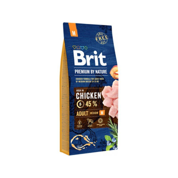 Brit Premium Chicken Adult Dog Food 15kg