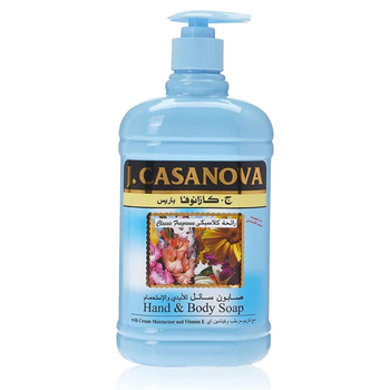 J.Casanova Paris Liquid Hand & Body Soap 500ml