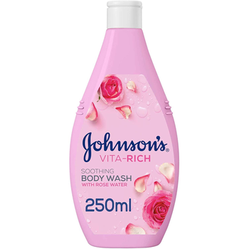 Johnson's Vita-Rich Rose Water Body Wash 250ml